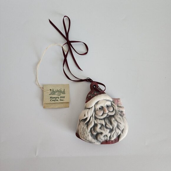 Hungry Hill Crafts, Inc. Bearded Father Christmas Santa Claus Christmas Ornament - Picture 2 of 7